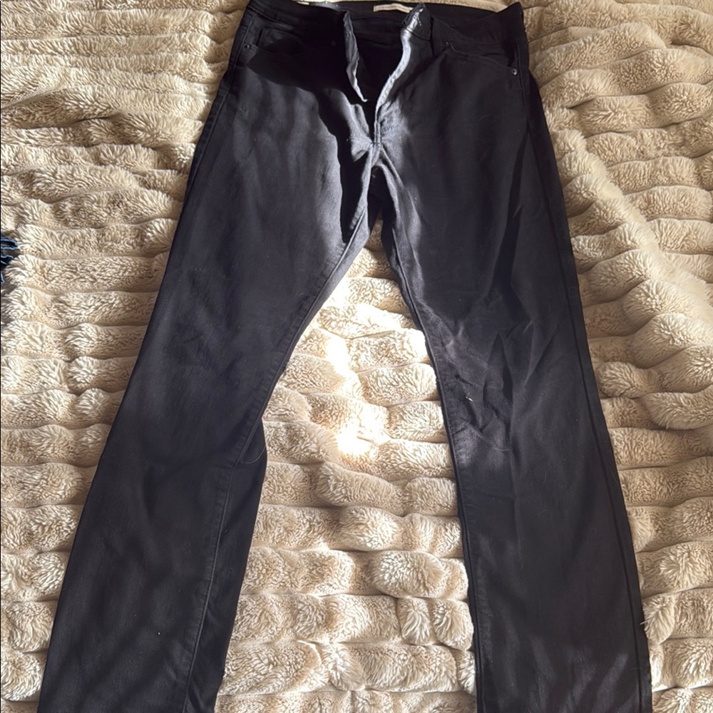 Levi’s premium black label size 32 high-rise straight pant